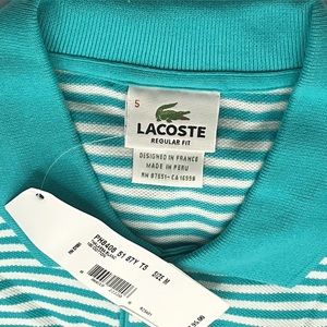 Lacoste Polo shirt, Regular Fit, NWT
